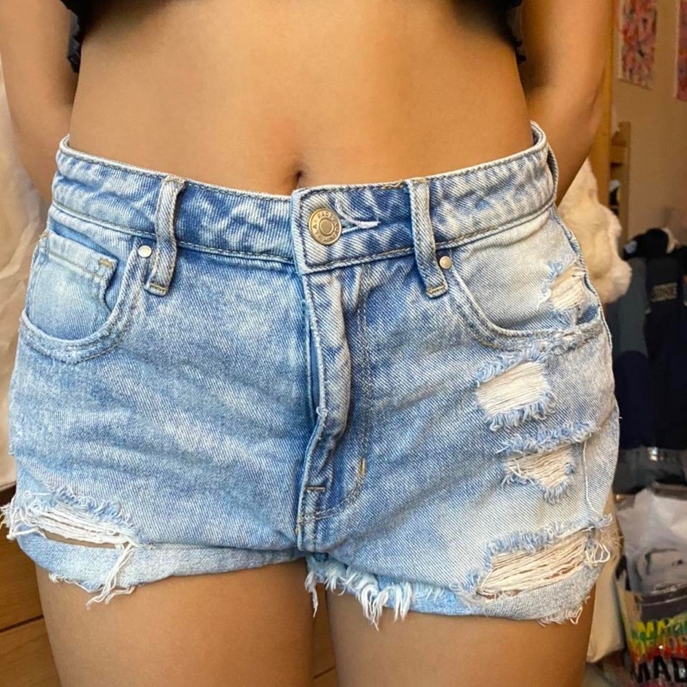 HIGH RISE PACSUN DENIM SHORTS ☁️